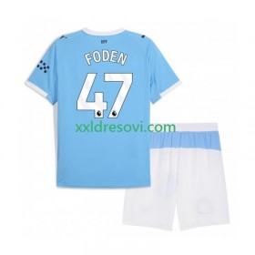 Manchester City Phil Foden 47 Domaći Dječji Nogometni Dres 2025-2026